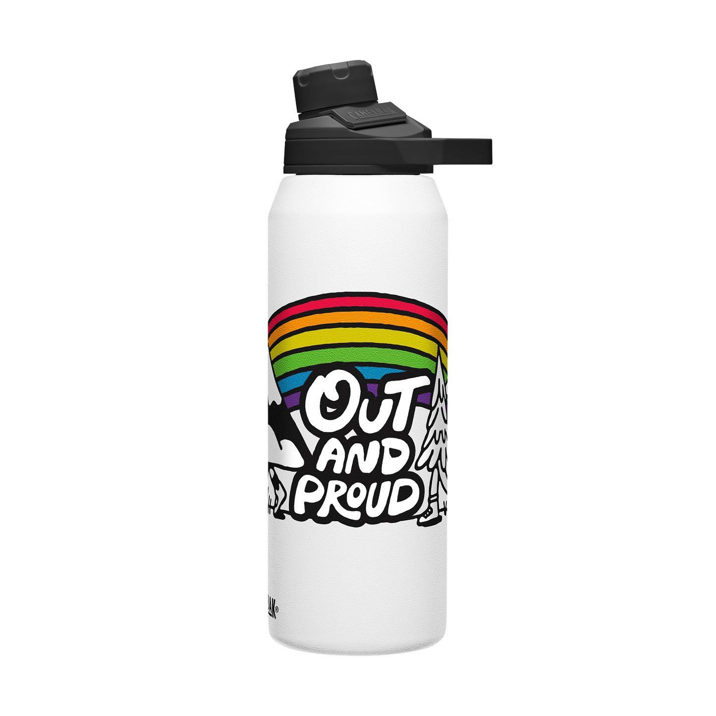 chute-mag-32-oz-water-bottle-insulated-stainless-steel-plus-cleanup-kit-pride-collection-limited-edition-l3 xhvxlhasbo