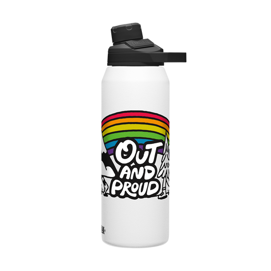chute-mag-32-oz-water-bottle-insulated-stainless-steel-plus-cleanup-kit-pride-collection-limited-edition-l3 xhvxlhasbo